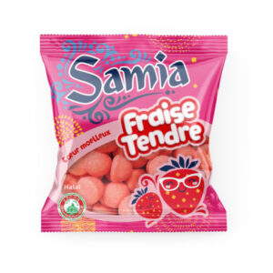 Bonbon tendre goût fraise 90g PAV