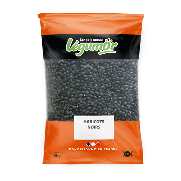 Haricots noirs type coco 5 kg Legumor