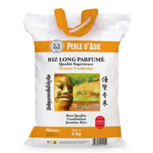 Riz Parfumé Cambodge Perle d'Asie 5 kg Riz du Monde