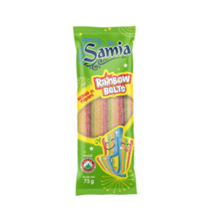 Bonbon rainbow belts halal 75G Samia