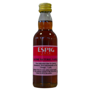 Arôme naturel vanille sans alcool 50ml Espig