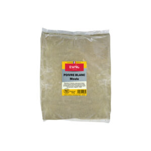 Poivre blanc moulu 1kg Espig