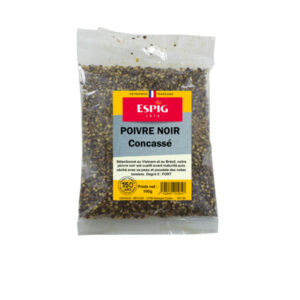 Poivre noir concassé 100g Espig