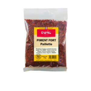 Piment fort paillette 100g Espig