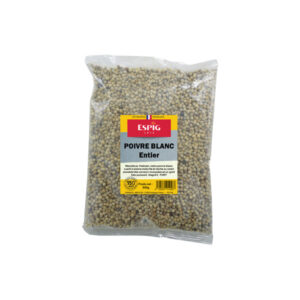 Poivre blanc entier 500g Espig