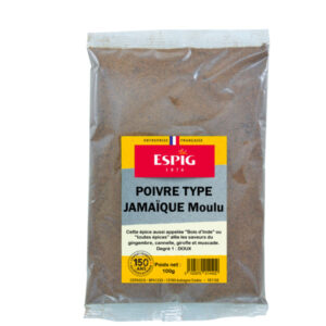 Poivre type Jamaïque moulu 100g Espig