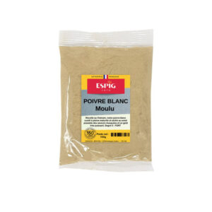 Poivre blanc moulu 100g Espig