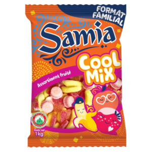 Bonbons assortiment de gélifiés halal 1 kg Samia