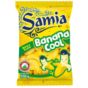 Bonbon Samia goût bananes 200g