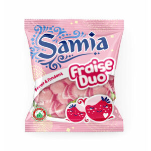 Bonbon duo goût fraise 90g PAV