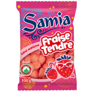 Bonbon tendre goût fraise 200g
