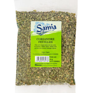 Coriandre en feuilles 30 g Samia