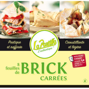 Feuilles de brick carrées 128 g La Pastilla