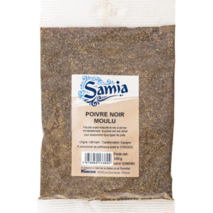 Poivre noir moulu 100 g Samia