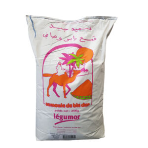 Semoule de blé fine 25 kg Legumor