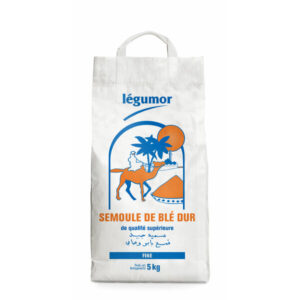 Semoule de blé fine 5 kg Legumor