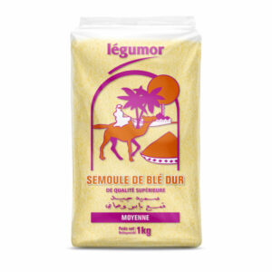 Semoule de blé moyenne 1 kg Legumor